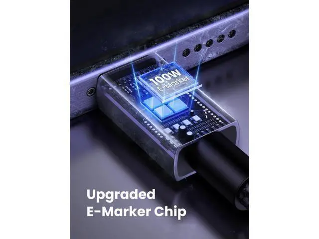 Alt view image 6 of 7 - UGREEN USB C to USB C Cable, 100W USB C Cable Fast Charging, Type C Cord USB C Charger Cable for iPhone 17/17 Pro/17 Pro Max/16, MacBook Pro/Air, Galaxy S25/S24, iPad Pro/Air, Pixel 9, 6.6FT