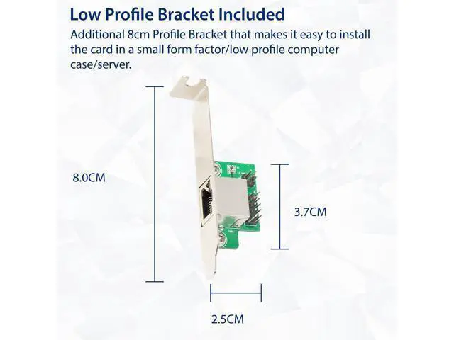 Alt view image 4 of 6 - Vszerda 2.5 Gigabit Ethernet Mini PCI-E Network Controller Card 10/100/1000/25000 Mbps RJ45 LAN Adapter Converter for Desktop PC,SI-MPE24073