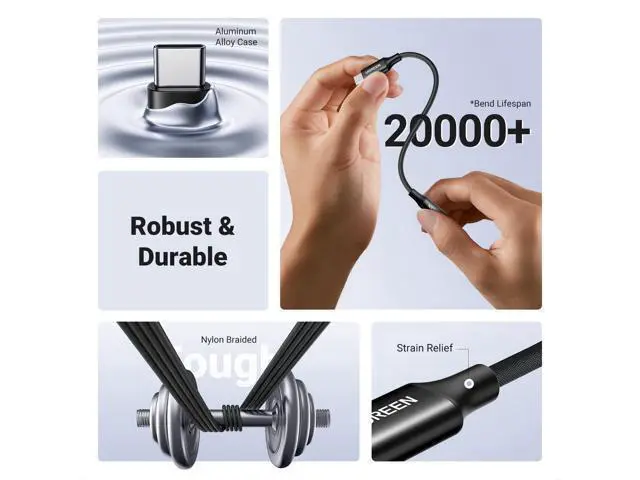 Alt view image 6 of 7 - UGREEN USB C to 3.5mm Audio Adapter Type C to Headphone Aux Jack Dongle 24bit/96kHz HiFi DAC Cable Cord Compatible with iPhone 17 16 Pro Max/16 Plus, iPad, Galaxy S25 S24 Ultra, Pixel 10, Black