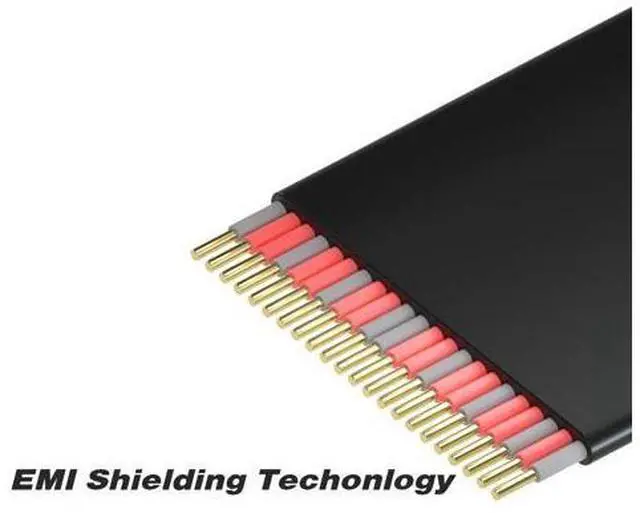 Alt view image 4 of 7 - Vszerda Dual 90Degree Right Angle PCIe 3.0 x1 Extension Cable High Speed PCI Express Gen 3 1x to x1 Riser Extender 10cm