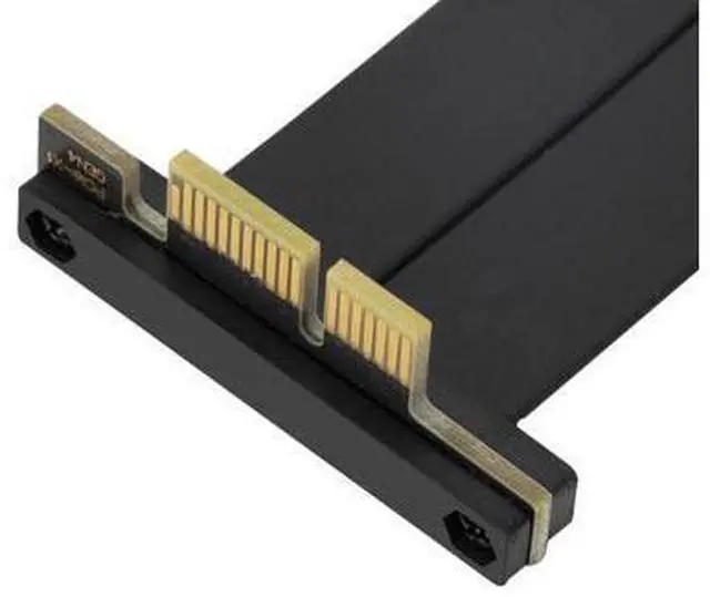 Alt view image 3 of 6 - Vszerda PCIe X1 4.0 Riser Cable,PCI-Express 1X Male to Female Extension Cable PCI-e Extender Adapter20CM/7.87inch