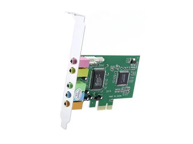 Alt view image 6 of 7 - Vszerda PCI Express PCI-E 5.1 Ch 6 Channel PCIE Audio Digital Sound Card Adapter New