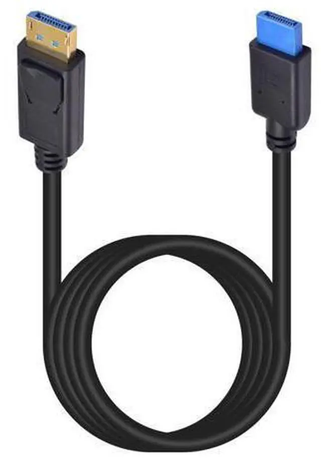 Main image of Vszerda 8K Displayport Cable Male to Male, DP to DP Cable with Anti-Wear Plastic Testing Plug, Displayport 1.4V Cable Compatible for PC Monitor, Industral Devices, 3ft