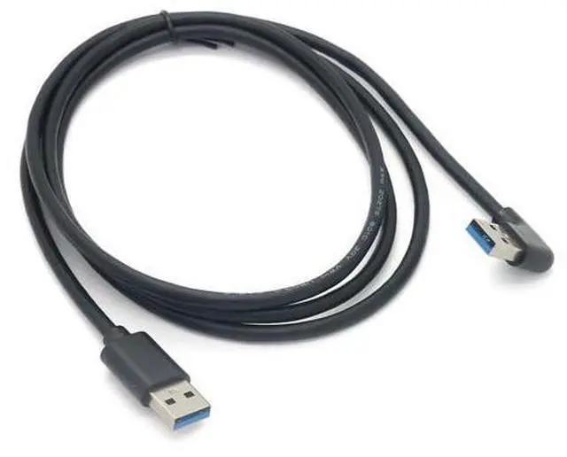 Main image of Vszerda 4.9FT USB 3.0 A to A Right Angled Cable - 5Gbps Data Transfer, 90 Degree Type-A Male Connector