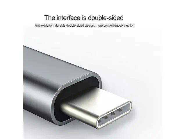 Alt view image 5 of 5 - Vszerda USB C Type C Gigabit Ethernet LAN Adapter Network Card RJ45 Windows Mac