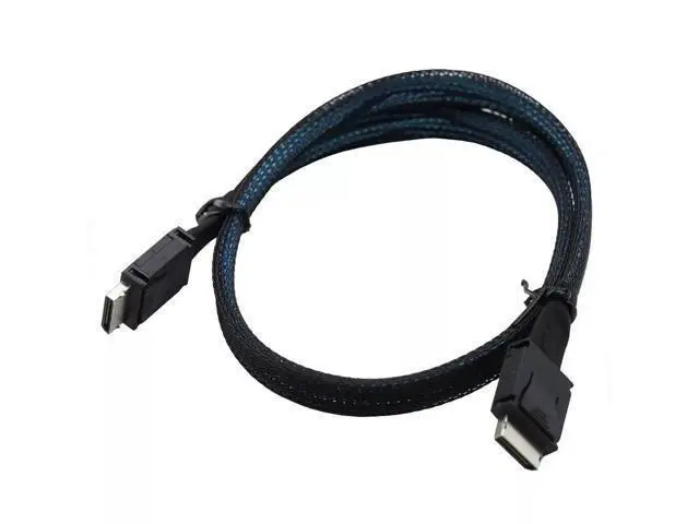 Alt view image 4 of 5 - Vszerda PCIE Oculink SFF 8611 to MINI SAS SFF-8611 4i Server Cable 100CM