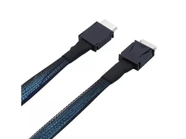 Alt view image 5 of 5 - Vszerda PCIE Oculink SFF 8611 to MINI SAS SFF-8611 4i Server Cable 100CM