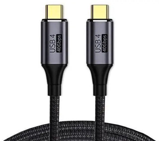 Main image of Vszerda USB4 Cable 40Gbps with 100W Charging and 8K@60Hz 5K@60Hz USB4.0 Compatible with Thunderbolt3/4 (0.5)