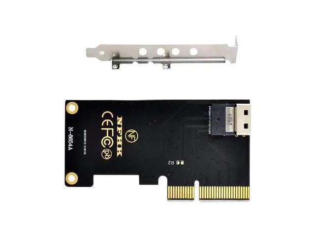 Main image of Vszerda PCI-E 4X to U.2 U2 Kit SFF-8639 to SFF-8654 Slimline SAS NVME PCIe SSD Adapter for Mainboard