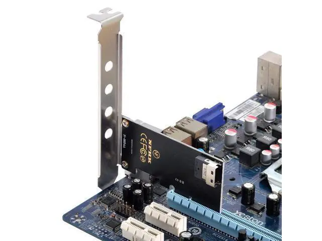 Alt view image 5 of 7 - Vszerda PCI-E 4X to U.2 U2 Kit SFF-8639 to SFF-8654 Slimline SAS NVME PCIe SSD Adapter for Mainboard