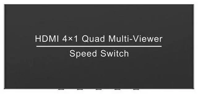Main image of Vszerda 1080P HDMI 4x1 Quad Multi-viewer Segmentation Converter Screen Splitter Compliant with HDMI 1.3a