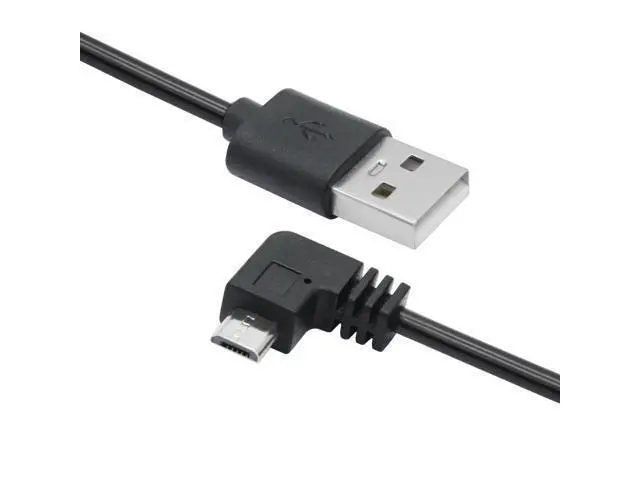 Alt view image 2 of 7 - Vszerda 90 Degree Micro USB Power Cable 11FT, Right Angle USB Dash Cam Charging Cord, for Car Dash Cam, Phones and Other Micro USB Devices Charging