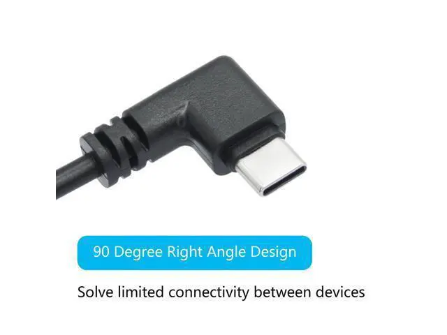 Alt view image 4 of 7 - Vszerda 4Pcs 90 Degree USB C to 4 Pin Bare Wire Open End Cable 11inch, Right Angle USB Type C Male Plug 4 Pin Pigtail Power and Data 5V/2A, for USB Device Replacement Repair DIY Cable