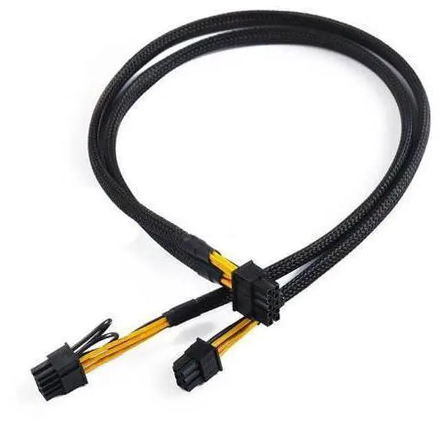 Main image of Vszerda 10PIN to Dual 8PIN(6+2) Power Supply Adapter Cable for HP DL380 G8 G9 and GPU 50CM