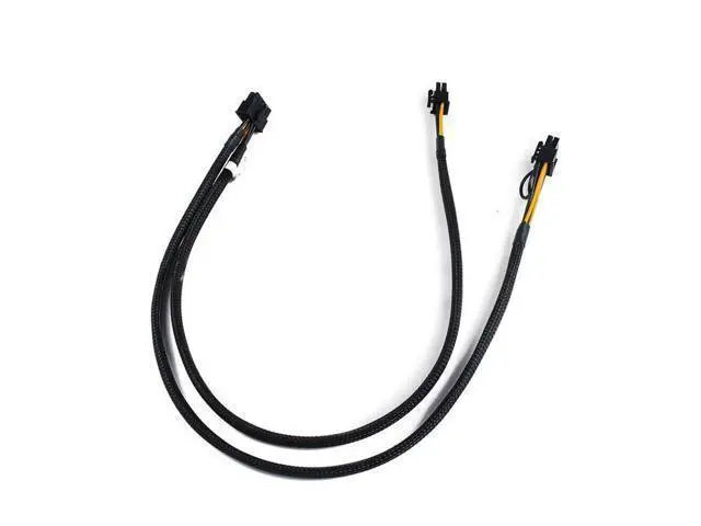 Alt view image 2 of 3 - Vszerda 10PIN to Dual 8PIN(6+2) Power Supply Adapter Cable for HP DL380 G8 G9 and GPU 50CM