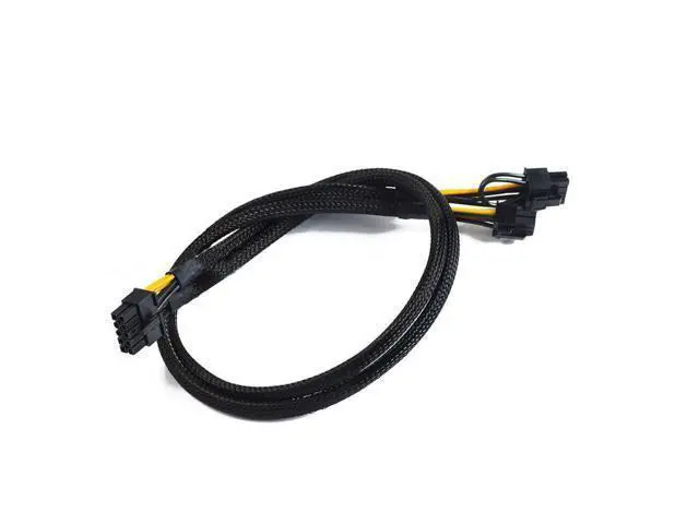 Alt view image 3 of 3 - Vszerda 10PIN to Dual 8PIN(6+2) Power Supply Adapter Cable for HP DL380 G8 G9 and GPU 50CM