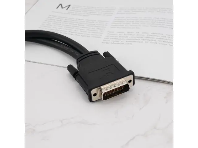 Alt view image 6 of 7 - Vszerda 1Pc DMS-59 Male to Dual DVI 24+5 Female Splitter Extension Cable Suitable for Connecting Graphics Card Monitors with DMS-59 Ports (16cm)