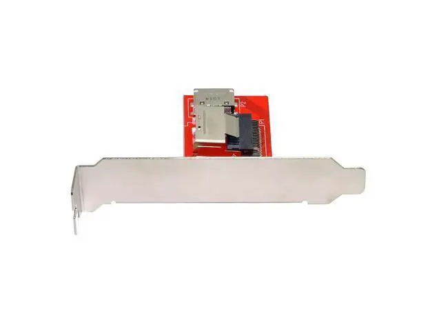 Alt view image 7 of 7 - Vszerda PCI-Express 4.0 Mini SAS SFF-8087 to Oculink SFF-8611 SFF-8612 PCBA Female Adapter with Bracket