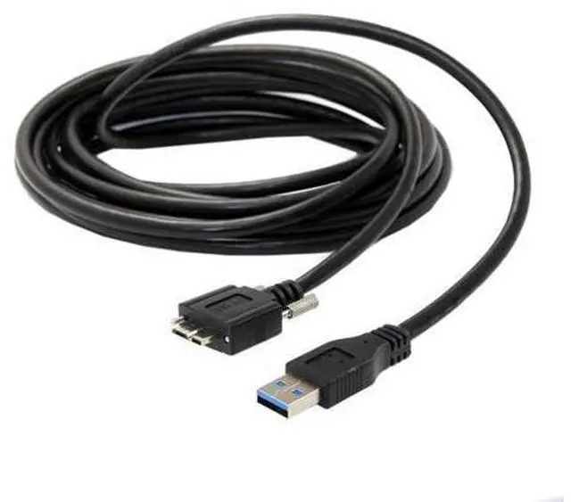 Main image of Vszerda 3m USB 3.0 A Type Cable Male to Micro USB 3.0 B Male with Mount Panel Screws for Hard Disk Mobile Phone (3.0m)