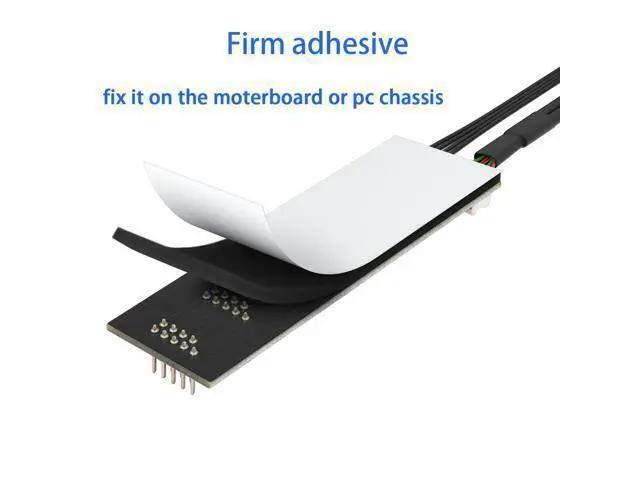Alt view image 6 of 6 - Vszerda 9 Pin USB 2.0 to 4X 9 Pin Extension Splitter, USB 2.0 Header Splitter, Internal USB Hub USB 2.0 Splitter