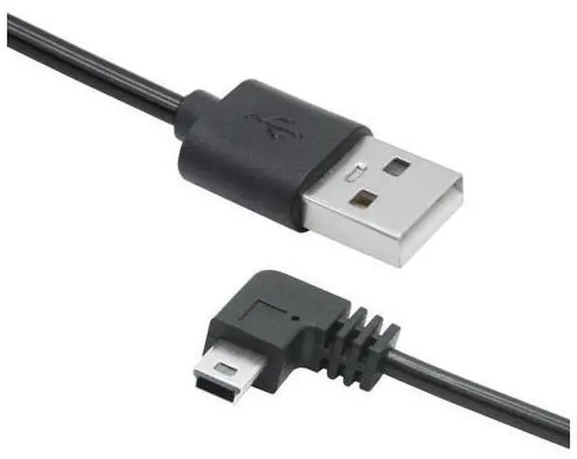 Alt view image 2 of 7 - Vszerda 90 Degree Dash Cam Mini USB Power Cord 11FT, Left Angle USB Car Camera Charging Cable, for GPS Navigator and Other Devices Charging