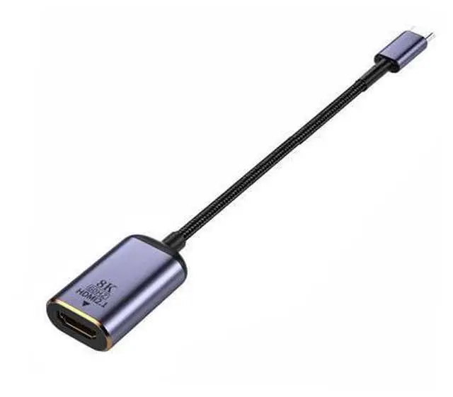 Main image of Vszerda USB4 USB-C Type-C Source to Female HDMI 2.0 Cable Display 8K 60HZ UHD 4K HDMI Male Monitor
