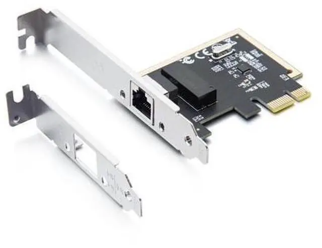 Main image of Vszerda 1Gb PCIe Network Card, auto-Negotiation 10/100/1000Mb/s, Gigabit PCIe NIC with Realtek RTL8111H Chip, Single RJ45 Port, PCIe X1, 1G Ethernet LAN Network Card for Windows/Linux/MAC
