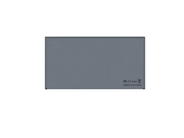 Alt view image 2 of 7 - HDMI2.0 Splitter 1 in 2 Out with HDMI 1X2 Audio Extractor + Optical and 3.5mm Audio Output Powered Splitter 1 Source onto 2 Displays Support 3D 4K60HZ for PS4 Xbox One DVD Blu-ray Player TV Projector