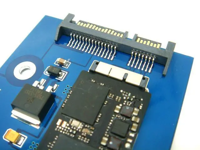 Alt view image 3 of 6 - Vszerda 18-Pin to SATA Adapter Card with USB 2.0 SATA Cable,Compatible with SSD from 2010-2011 MacBook AIR