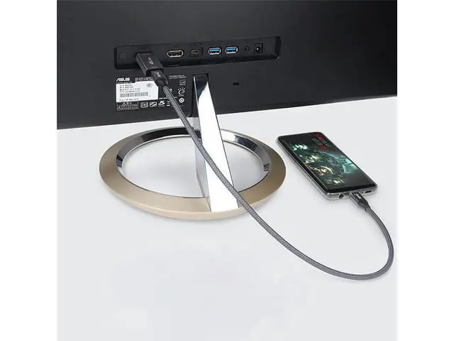 Alt view image 3 of 7 - Vszerda 10Gbps 100W Cable USB-C Type C Female Source to Displayport DP Sink HDTV Adapter 4K 60hz 1080p for Tablet & Phone & Laptop