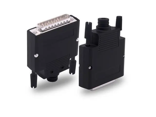 Alt view image 6 of 7 - Vszerda DB25 Male Solderless Connector Breakout Board RS232 D-SUB 25 Pin Serial Adapter Terminal Block with Case (Male)