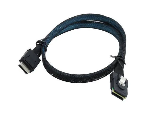 Alt view image 5 of 5 - Vszerda PCIE Oculink SFF-8611 4i to Mini SAS SFF-8087 Server Internal Connection Cable 100CM