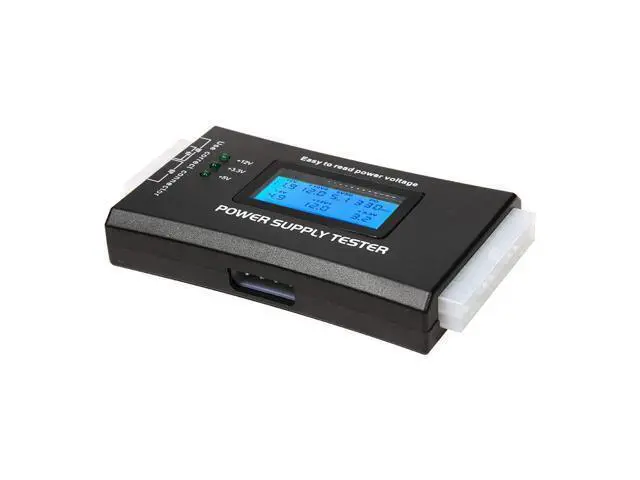 Alt view image 3 of 7 - Vszerda Power Supply Tester PC Computer LCD 20/24 Pin 4 PSU ATX BTX ITX SATA HDD Digital