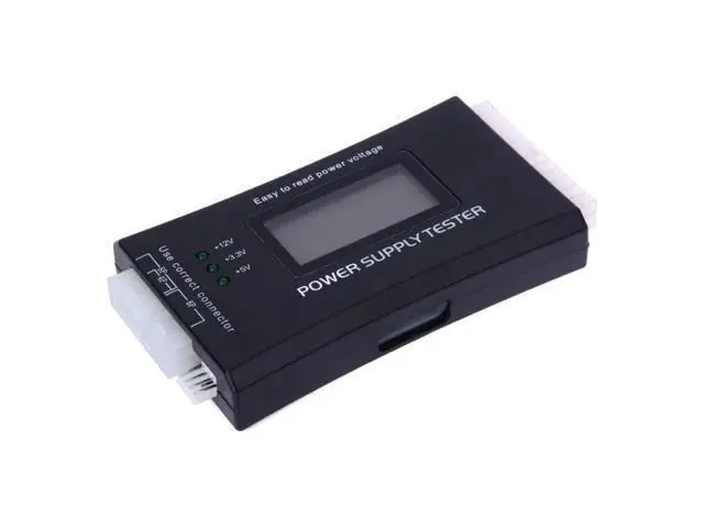 Alt view image 5 of 7 - Vszerda Power Supply Tester PC Computer LCD 20/24 Pin 4 PSU ATX BTX ITX SATA HDD Digital