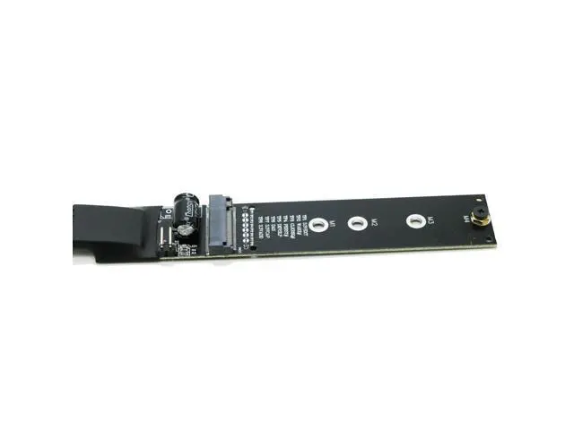 Alt view image 4 of 4 - Vszerda M.2 NVME PCIe 4.0 Extender,NGFF M-Key SSD Extention Card with Anti-electromagnetic Cable 15CMS