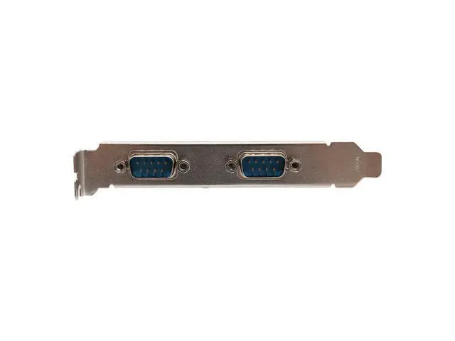 Alt view image 3 of 7 - Vszerda 2 Port Serial DB9 RS232 PCI-e 1.0 x1 with Low Bracket SI-PEX15055