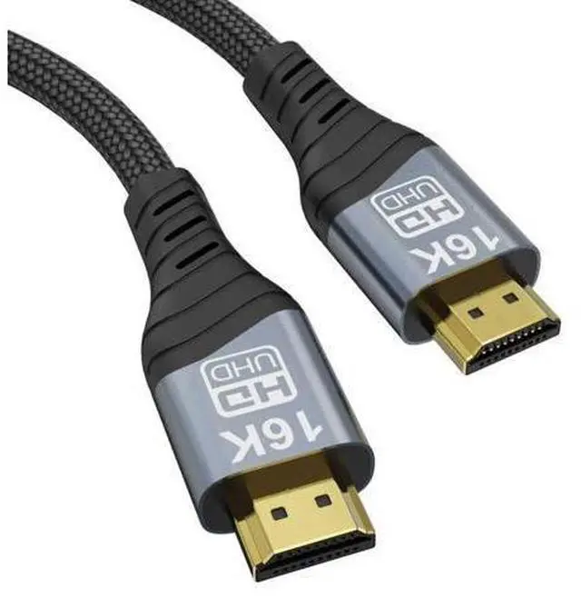 Main image of Vszerda 16K HDMI Cable, 96Gbps Ultra High Speed HDMI2.2 Cable 16K@30Hz 10K120Hz 8K@60Hz 4K@240Hz Cord, HDCP 2.3 & HDR10 eARC for Compatible with PS5/Xbox/Roku TV/Gaming PC/Blu-ra (HDMI2.2 16K 1M)