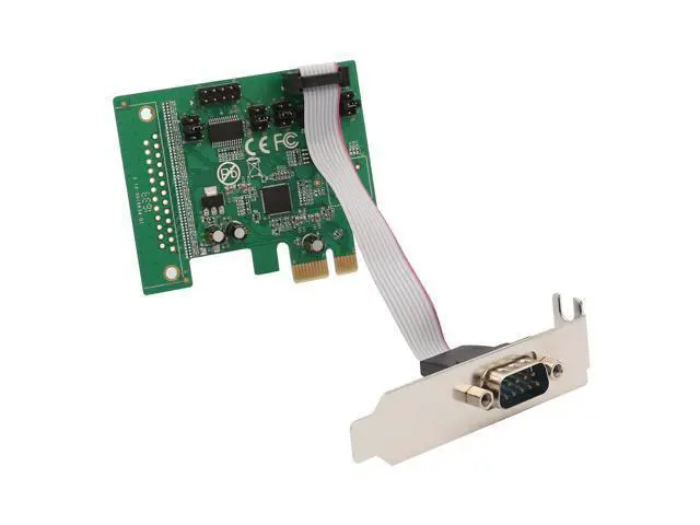 Alt view image 7 of 7 - Vszerda 2 Port Serial DB9 RS232 PCI-e 1.0 x1 with Low Bracket SI-PEX15055