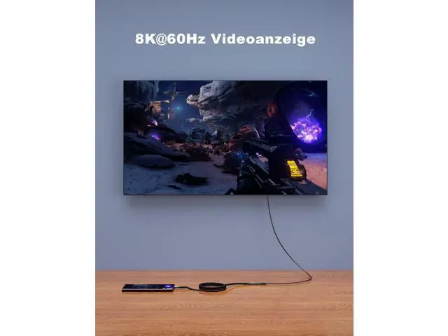 Alt view image 6 of 7 - Vszerda USB-C for Thunderbolt 4 Extension Cable 40Gbps Data Transfer, USB c Male to USB c Female Cable, 8K Display/PD 240W, Compatible with Thunderbolt 3/USB 4/3/SSD eGPU 2M/6.6FT