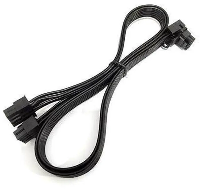 Alt view image 3 of 5 - Vszerda Angled 12VHPWR 600W PCIe 5.0 Dual 8 Pin to 16 Pin 12+4 Pin Power Cable for RTX 4090 4080 3090TI 4070Ti Graphics Card GPU, ONLY for C orsair Power Supply (Type A)