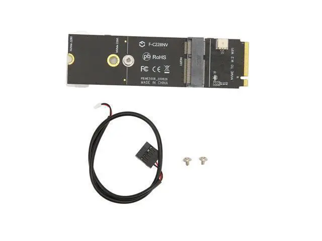 Alt view image 7 of 7 - Vszerda M.2 SSD Riser , M.2 A E Key to M.2 M Key , Bluetooth , SSD Adapter for Network , M.2 SSD, Easy Installation