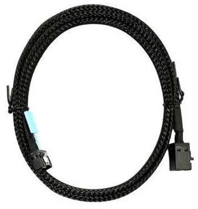 Alt view image 5 of 5 - Vszerda MCIO 4i to Mini SAS HD SFF-8643 Internal Cable, 12Gbps MCIO 4X(SFF-TA-1002) to SFF-8643 High Speed Data Cable for Server, HBA RAID Card, Backplane, NAS (80cm)