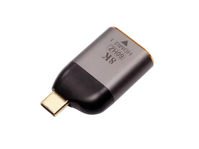 Alt view image 6 of 7 - Vszerda USB4 USB-C Type-C Source to Female HDMI 2.0 Display 8K 60HZ UHD 4K HDMI Male Monitor Adapter