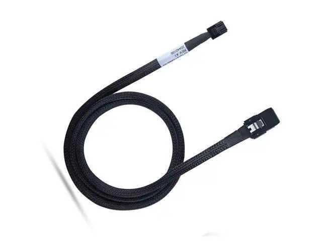 Alt view image 6 of 6 - Vszerda 2 Pack 12G Internal Mini SAS HD SFF-8643 to SFF-8087(36Pin) Cable, 0.5m, 36 Pin, with Sideband, 100 Ohm, Flexible, Support RAID, PCIE Controller, 0.5-Meter(1.6ft)