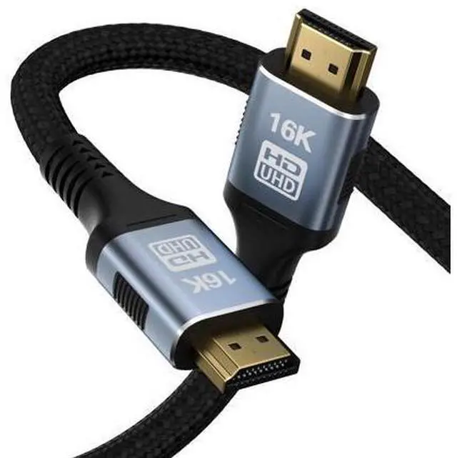 Main image of Vszerda 16K 8K HDMI 2.2 Cable 96Gbps 3.3T/1M, Ultra High Speed HDMI Gaming Cord Support 4K@480Hz 8K@240Hz, HDCP 2.2&2.3, Dynamic HDR, eARC,DTS:X, Compatible with PC/Monitor TV/HDTV/PS5/Blu-ray