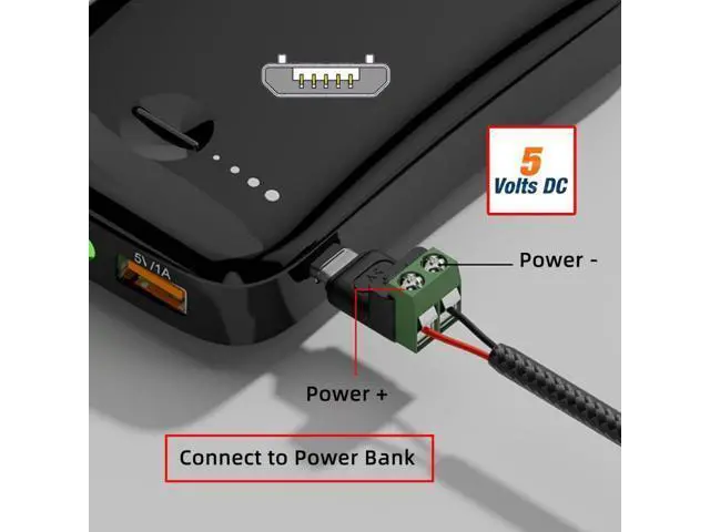 Alt view image 6 of 7 - Vszerda 5pcs/Set Micro USB 5Pin Male to 2Pin Terminal Fast Charge Adapter DIY OEM Repair Solderless Connector DC 5V USB2.0 Power