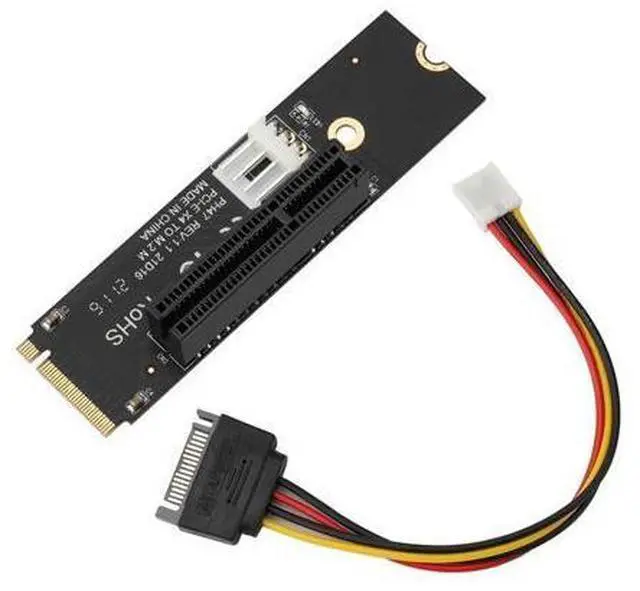 Main image of Vszerda NGFF M.2 M-Key to PCIe X4 Expansion Card Adapter,M.2 B Key 2260 2280 SSD to PCIE 1X 4X 8X 16X Riser Card