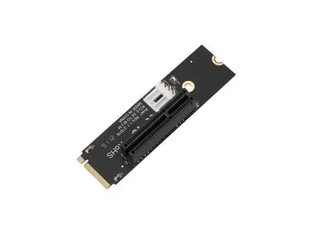 Alt view image 3 of 6 - Vszerda NGFF M.2 M-Key to PCIe X4 Expansion Card Adapter,M.2 B Key 2260 2280 SSD to PCIE 1X 4X 8X 16X Riser Card