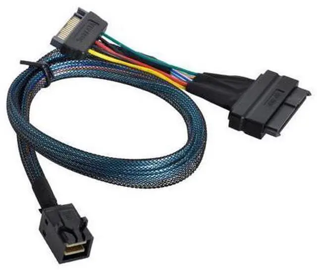 Main image of Vszerda U.2 U2 SFF-8639 SSD to Host SFF-8643 4i NVME PCIe Cable for Mainboard SSD 750 p3600 p3700 M.2
