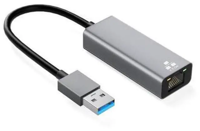 Main image of Vszerda 2.5Gbps 2500Mbps to USB 3.0 Type-A GBE Gigabit 1000Mbps Ethernet Network LAN Cable Adapter for Desktop Motherboard
